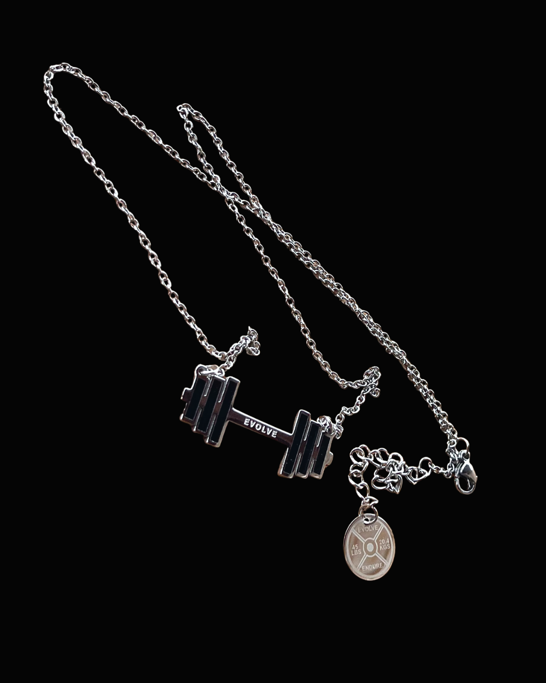 Power Barbell Necklace